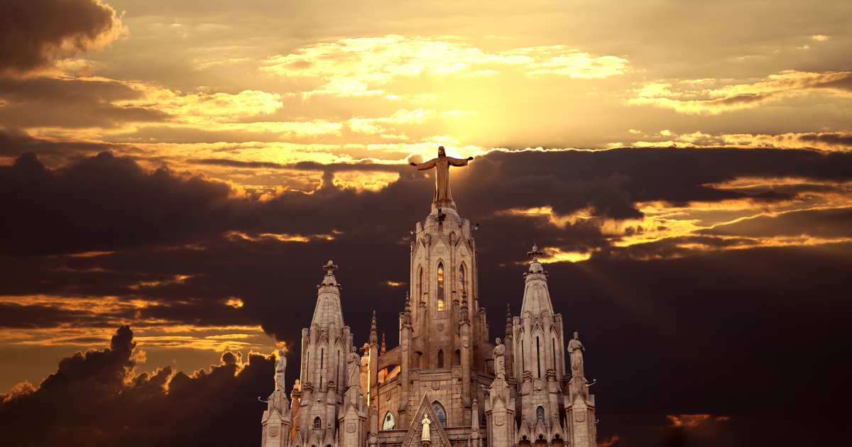 Evening at Tibidabo